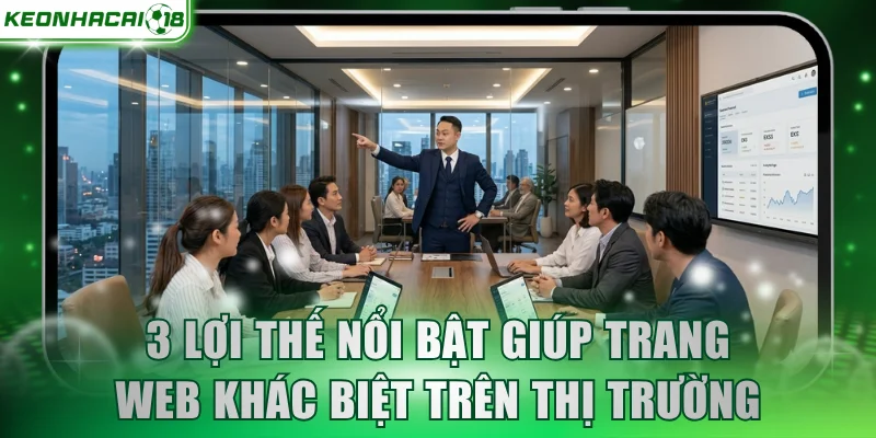 3 lợi thế nổi bật giúp trang web khác biệt trên thị trường