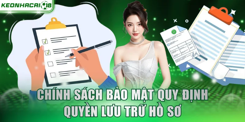 Quy định về Cookie lưu trữ hồ sơ cá nhân